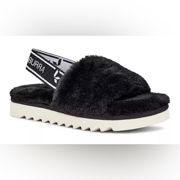 UGG Koolaburra Fuzz’n Girls Slides Sandals - Picture 1 of 15